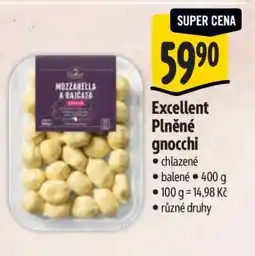 Albert Excellent Plněné gnocchi nabídka