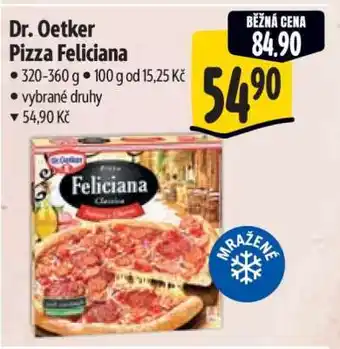 Albert DR. OETKER Pizza Feliciana nabídka