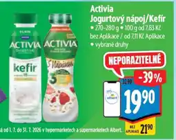 Albert Activia Jogurtový nápoj/Kefír nabídka