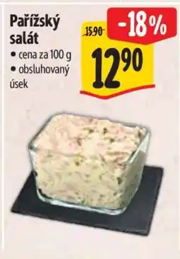 Albert Pařížský salát nabídka