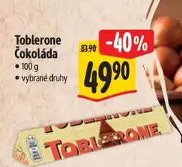 Albert Toblerone čokoláda nabídka
