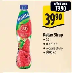 Albert Relax Sirup nabídka