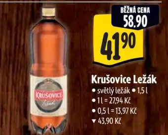 Albert Krušovice ležák nabídka