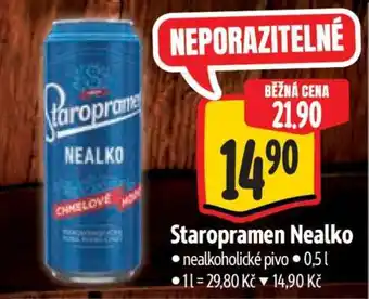 Albert Staropramen Nealko nabídka