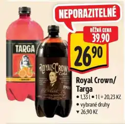 Albert ROYAL CROWN/ TARGA nabídka