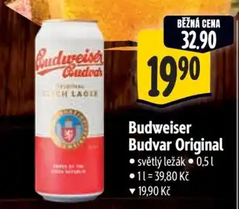 Albert Budweiser Budvar original nabídka
