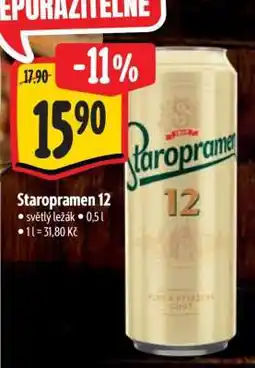 Albert Staropramen 12 nabídka