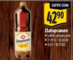 Albert Zlatopramen nabídka