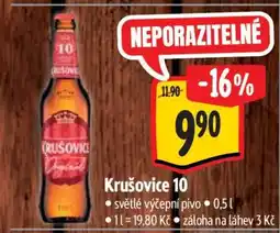 Albert Krušovice 10 nabídka