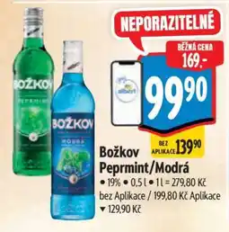 Albert Božkov Peprmint/Modrá nabídka