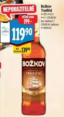 Albert Božkov Tradiční nabídka