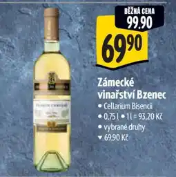 Albert Zámecké vinařství Bzenec nabídka