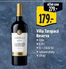 Albert Viña Tarapacá Reserva nabídka