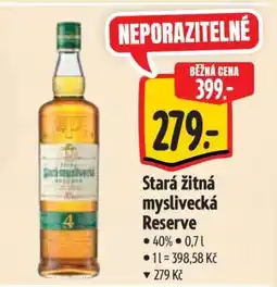 Albert Stará Žitná Myslivecká Reserve nabídka