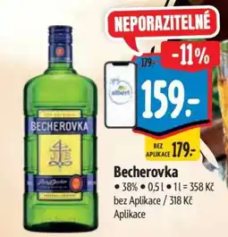 Albert Becherovka nabídka