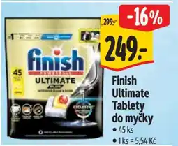 Albert Finish Ultimate Tablety do myčky nabídka