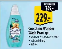 Albert Coccolino Wonder Wash Prací gel nabídka