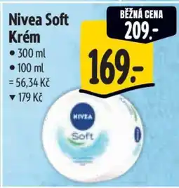 Albert Nivea Soft krém nabídka