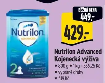 Albert Nutrilon Advanced Kojenecká výživa nabídka