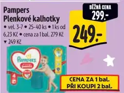Albert Pampers plenkové kalhotky nabídka