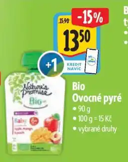 Albert Bio Ovocné pyré nabídka