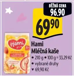 Albert Hami Mléčná kaše nabídka