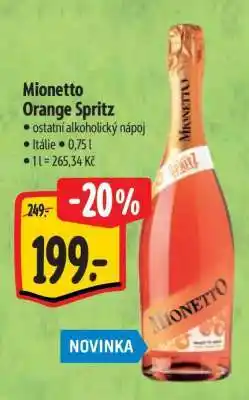 Albert MIONETTO ORANGE SPRITZ nabídka