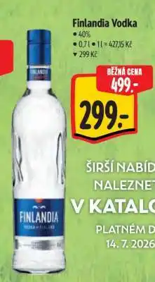 Albert Finlandia Vodka nabídka
