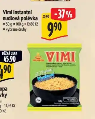 Albert Vimi Instantní nudlová polévka nabídka