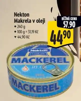 Albert Nekton Makrela v oleji nabídka