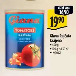Albert Giana Rajčata krájená nabídka