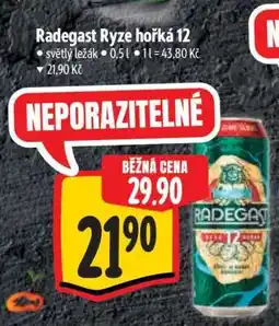 Albert Radegast Ryze Hořká 12 nabídka