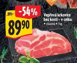 Albert Vepřová krkovice bez kosti – v celku nabídka