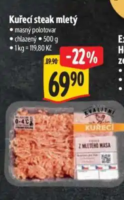 Albert Kuřecí steak mletý nabídka