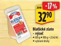 Albert Blaťácké zlato výseč nabídka