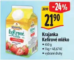 Albert Krajanka kefírové mléko nabídka