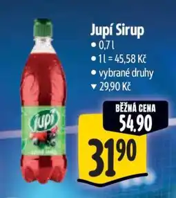 Albert Jupí sirup nabídka