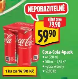 Albert Coca-Cola 4pack nabídka