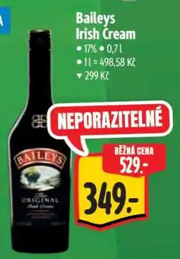 Albert Baileys Irish Cream nabídka