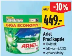 Albert Ariel prací kapsle nabídka