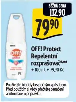 Albert OFF Protect Repelentní rozprašovač nabídka