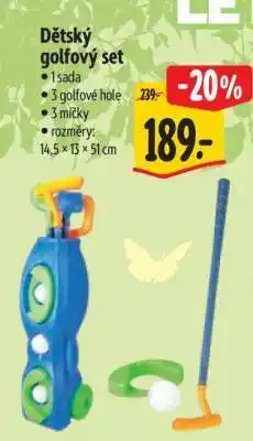 Albert Dětský golfový set nabídka