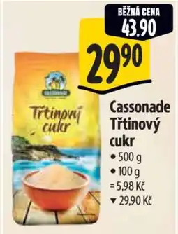 Albert Cassonade Třtinový cukr nabídka