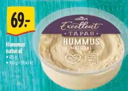 Albert Hummus natural nabídka