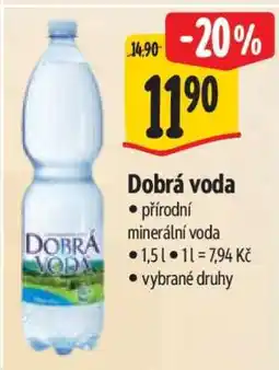 Albert Dobrá voda nabídka