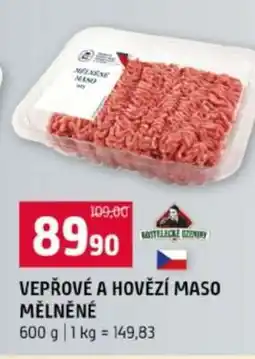 Terno Vepřové a hovězí maso mleté nabídka