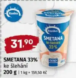 Terno SMETANA 33% ke šlehání nabídka
