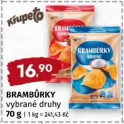 Terno BRAMBŮRKY vybrané druhy nabídka