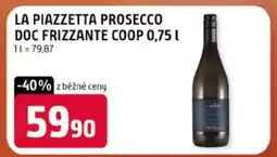 Terno LA PIAZZETTA PROSECCO DOC FRIZZANTE COOP 0,75 l nabídka