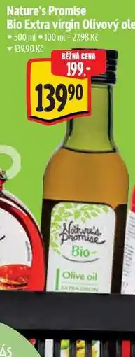 Albert Nature's Promise Bio Extra virgin Olivový olej nabídka